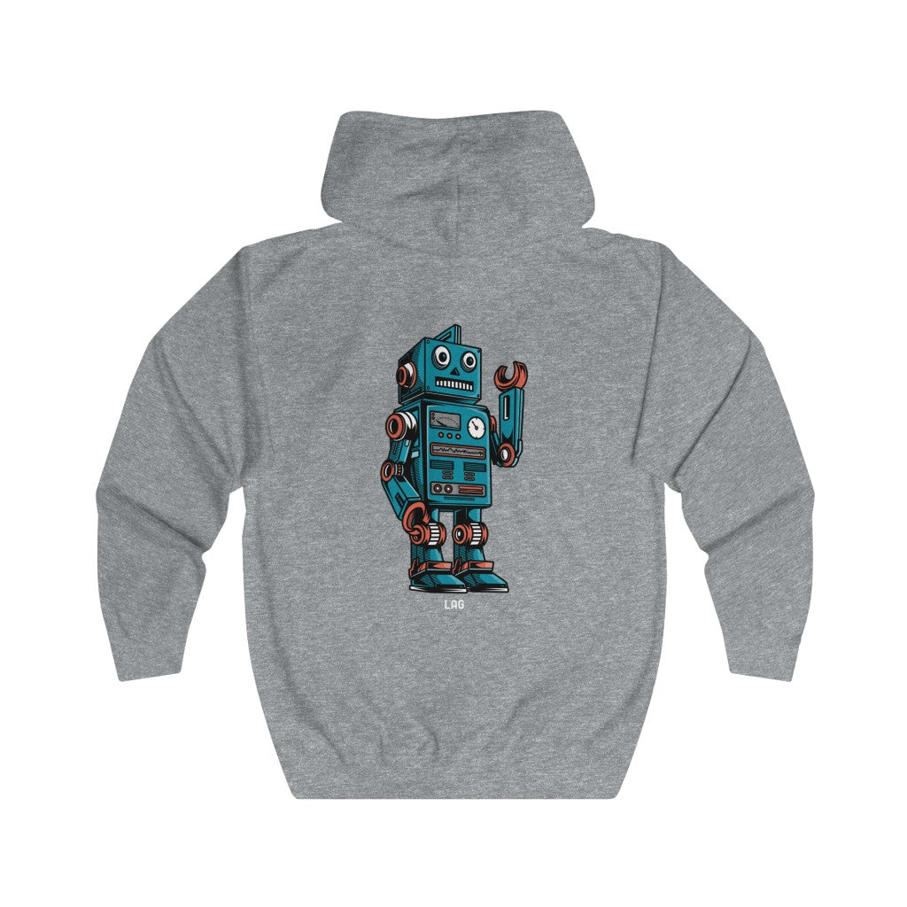 Lag Robo Unisex Full Zip Hoodie