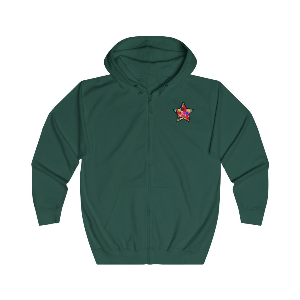 A.D. Unisex Full Zip Hoodie