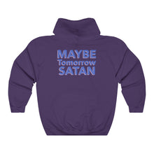 Load image into Gallery viewer, Maybe Tomorrow Satan Unisex College Hoodie
